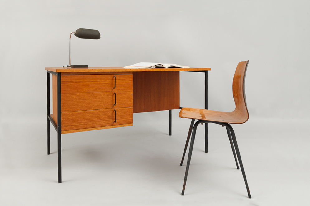 Schreibtisch, Renkel für Rego, 60er 