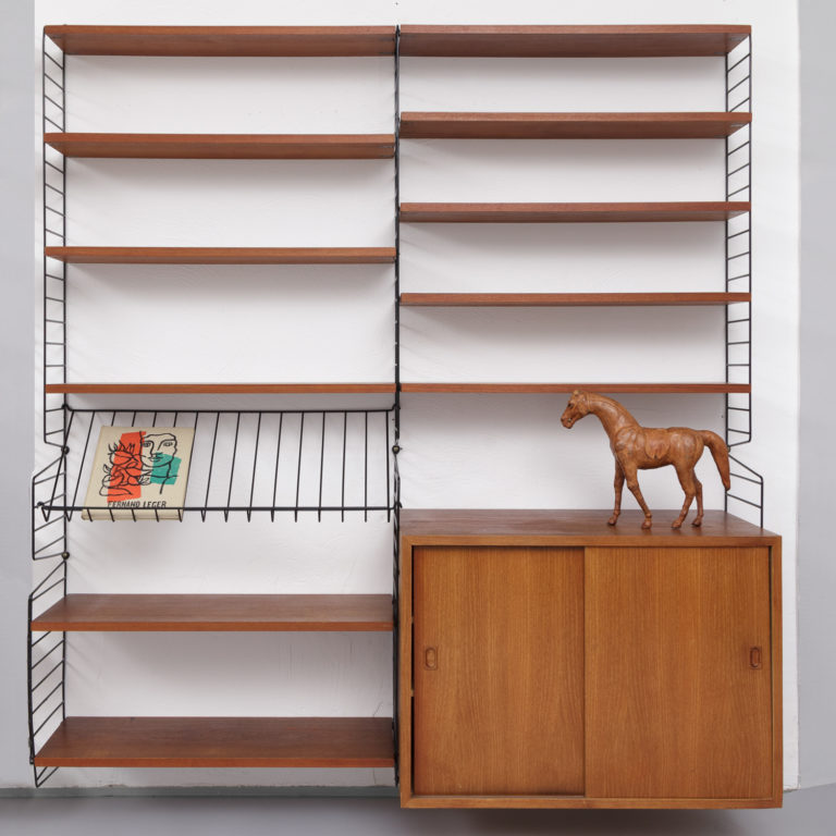 STRING Teak Regalsystem (670) › vintage, midcentury, 60er