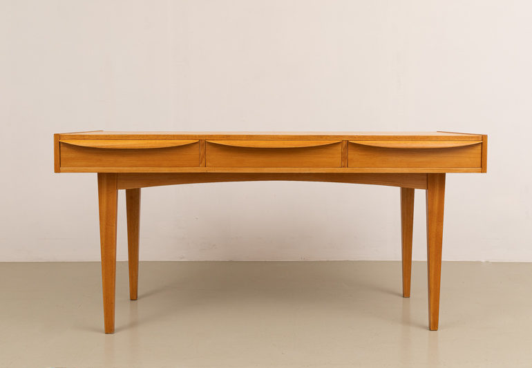Schreibtisch, Hellerau, Design Franz Erhlich, 60er