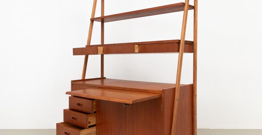 Raumteiler,Regal,Teak, 60er, Sekretär