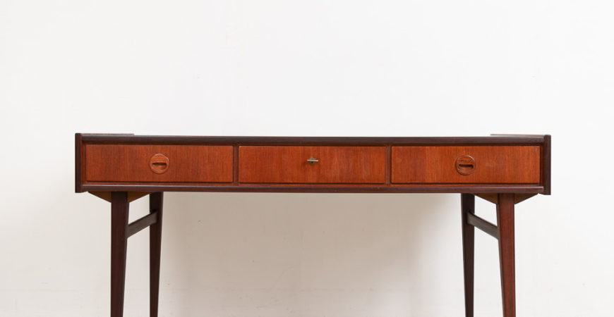 Teak Schreibtisch, 60er Jahre, Dänemark