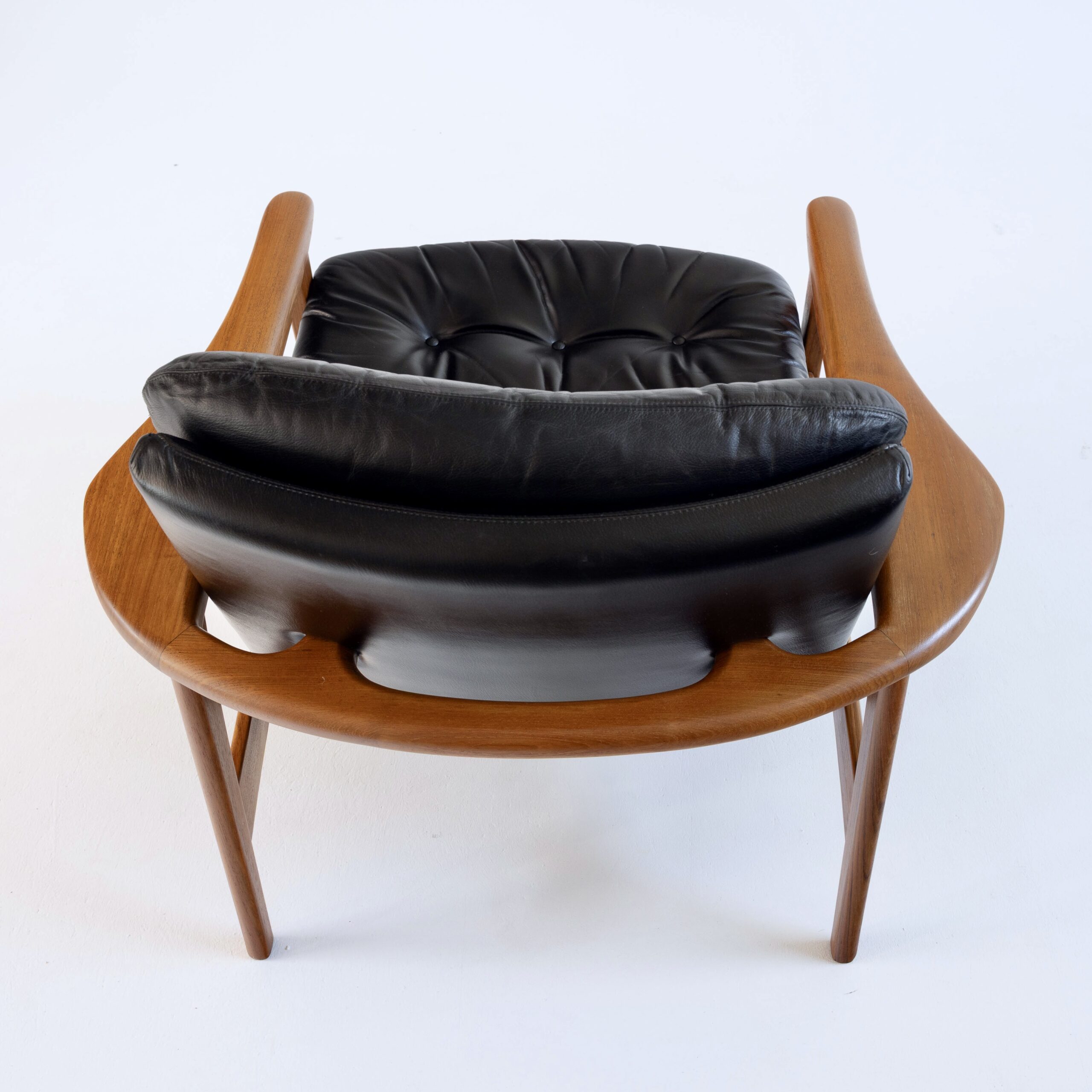 armchair leather teak vintage midmod midcentury furniture midcenturymodern einrichtung interieur mcm vintagefurniture magasin berlin 60er 